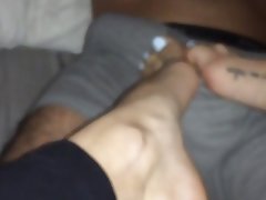 Cumshot Foot Fetish Italian Footjob 